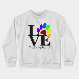 Polydactyl LOVE Crewneck Sweatshirt